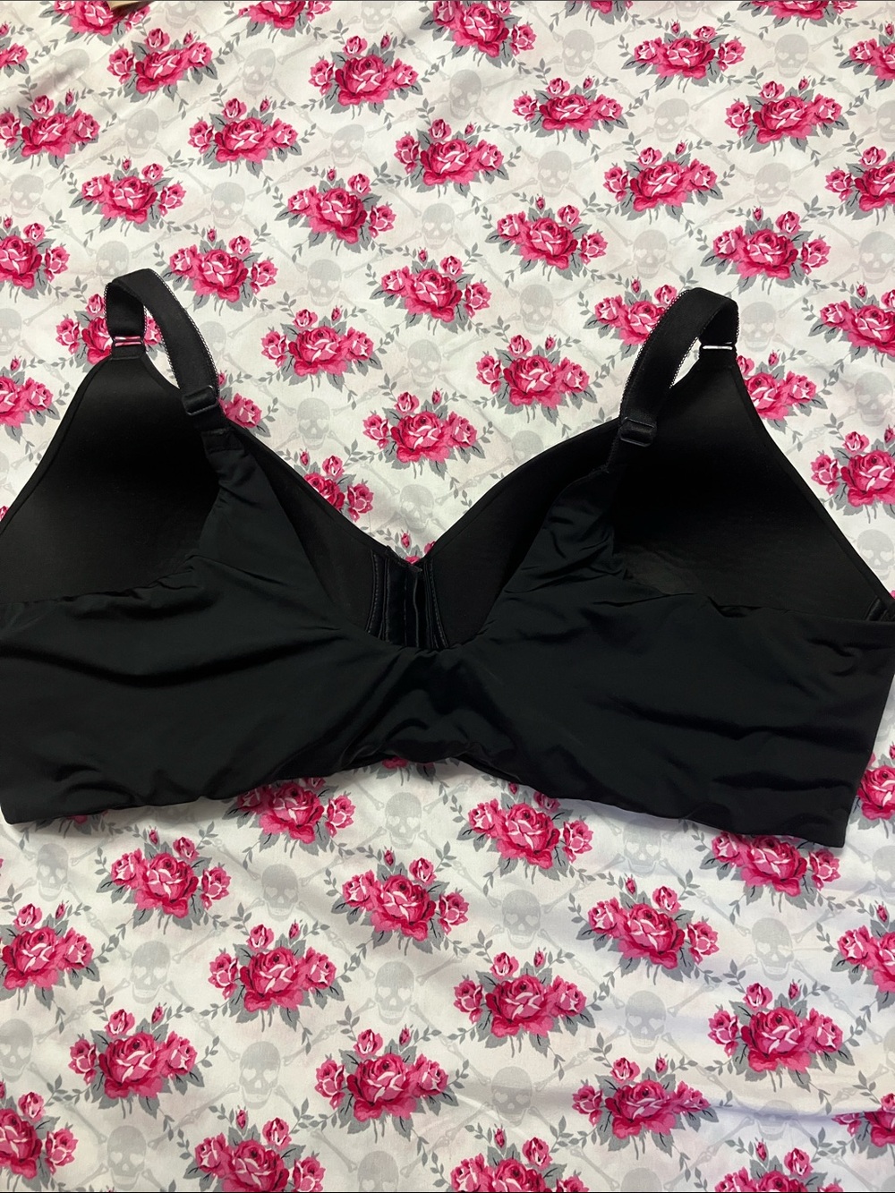 Torrid Dream Wire-Free Front-Close Bra Sz 42C Black - Picture 4 of 8